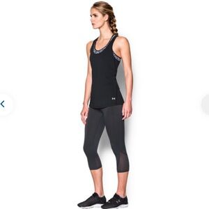 Under Armour CoolSwitch HeatGear Womens Tank (Black)